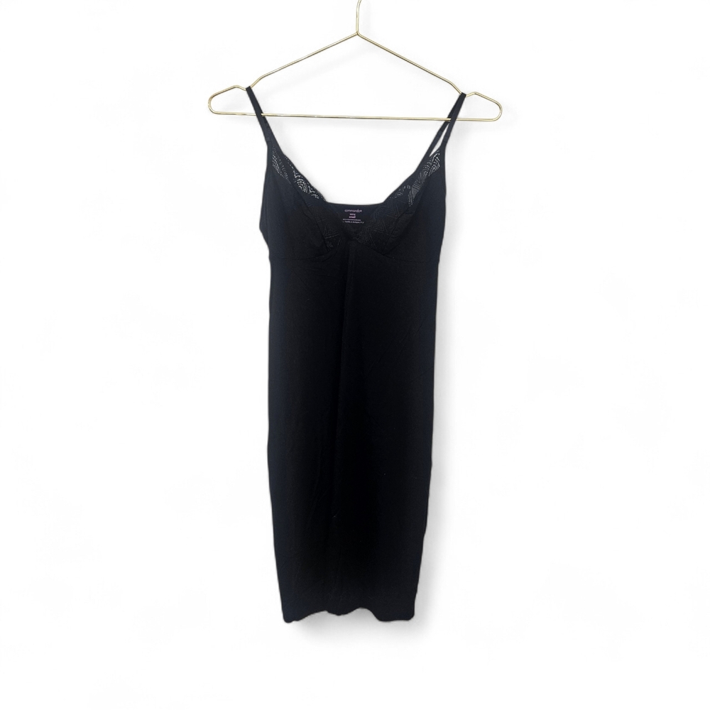 Commando Black Lace Detail Chemise